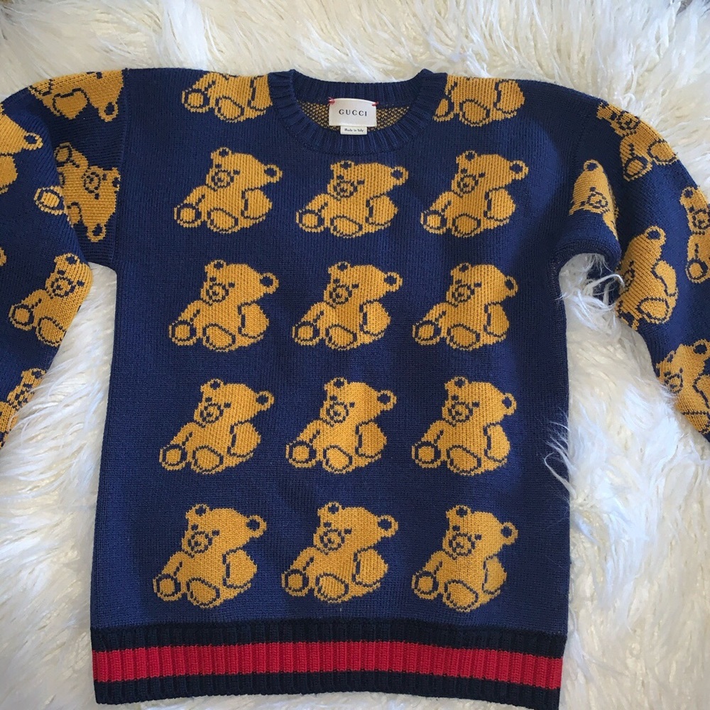 Gucci Teddy Bear Sweater